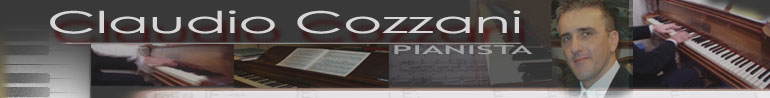 Claudio Cozzani - Pianoforte - La Spezia